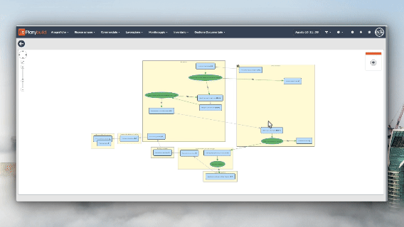 Progettazione dei flussi di lavoro con Planybuild